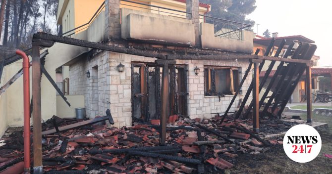 Σίβηρη Χαλκιδικής: Ξεκίνησαν οι αιτήσεις κρατικής αρωγής για τις πυρόπληκτες επιχειρήσεις