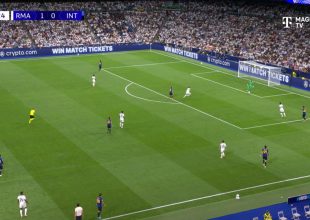Ρεάλ Μαδρίτης – Ίντερ: Το 2-0 με τον Βαλβέρδε (VID)