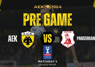 PRE GAME από την Allwyn Arena για το ΑΕΚ – Πανσερραϊκός