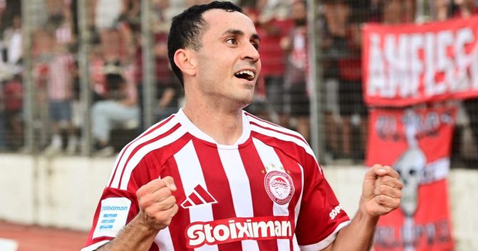 Λεβαδειακός – Ολυμπιακός 0-1: Οι ερυθρόλευκοι χτύπησαν ξανά στο τέλος, με λυτρωτή τον Σάλιακα, και πάνε με χαμόγελο στη διακοπή