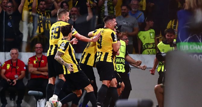 Ιστορική νίκη για την ΑΕΚ – Η τρίτη της στο Champions League! Ιστορική νίκη για την ΑΕΚ – Η τρίτη της στο Champions League!