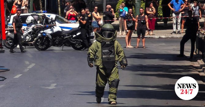 Εξουδετερώθηκε ύποπτο αντικείμενο στο κέντρο της Αθήνας