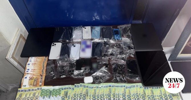 Αστυνομικοί της Άμεσης Δράσης εντόπισαν αποθήκη-“καβάτζα” κλοπιμαίων στον Άγιο Παντελεήμονα