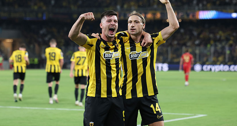Ακόμα τρέχουν οι παίκτες της ΑΕΚ – Πρώτος ο Μάγερ με 11,75 χιλιόμετρα