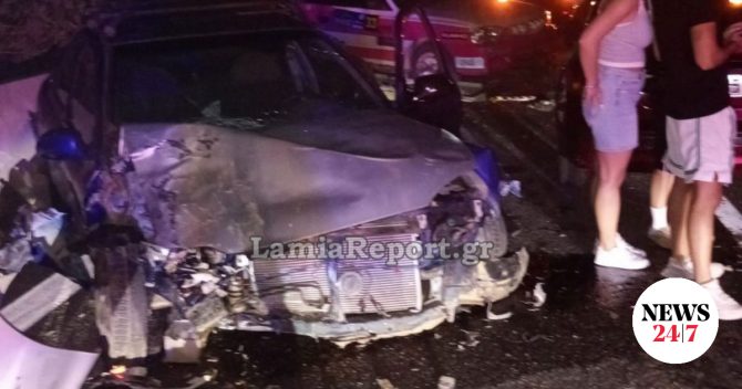 Σοβαρό τροχαίο στην Αθηνών – Λαμίας: Συγκρούστηκαν