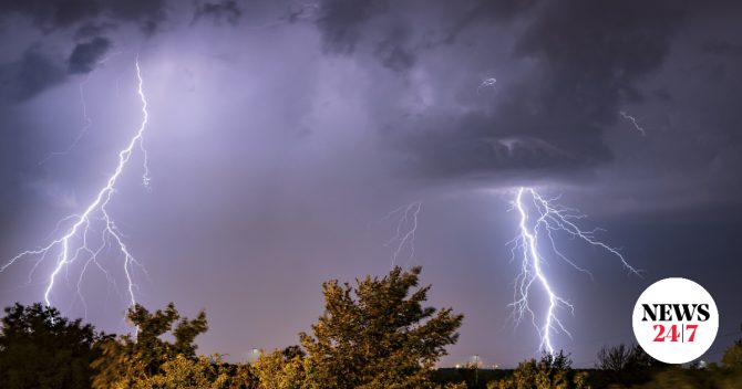 Ηλιούπολη: Γυναίκα κατέρρευσε από κρότο κεραυνού