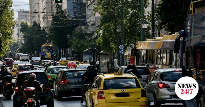 Κίνηση στους δρόμους: Στο “κόκκινο” ο Κηφισός, καθυστερήσεις 30′ στην Αττική Οδό