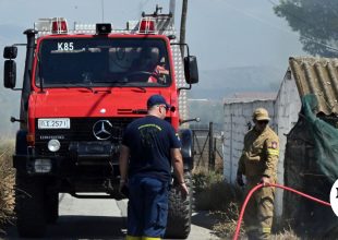 Φωτιά σε στάβλο στη Νέα Μάκρη