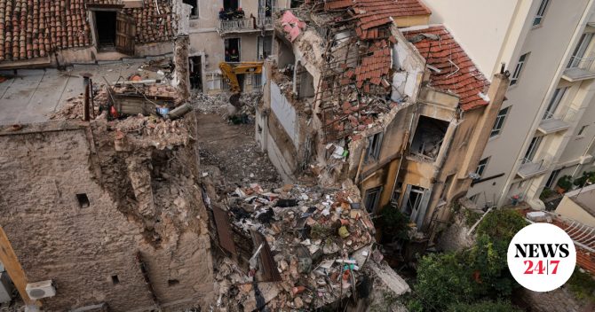 Πλάκα: Τη Δευτέρα οι έλεγχοι της Πολεοδομίας για τη στατικότητα των γειτονικών κτηρίων
