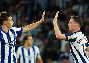 La Liga: H Σοσιεδάδ χτύπησε στο φινάλε και κράτησε κάτω από την επικίνδυνη ζώνη την Βαλένθια
