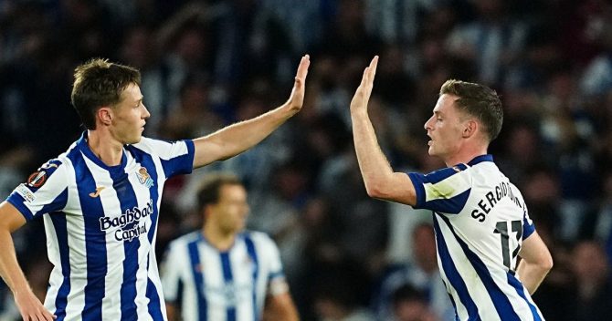 La Liga: H Σοσιεδάδ χτύπησε στο φινάλε και κράτησε κάτω από την επικίνδυνη ζώνη την Βαλένθια