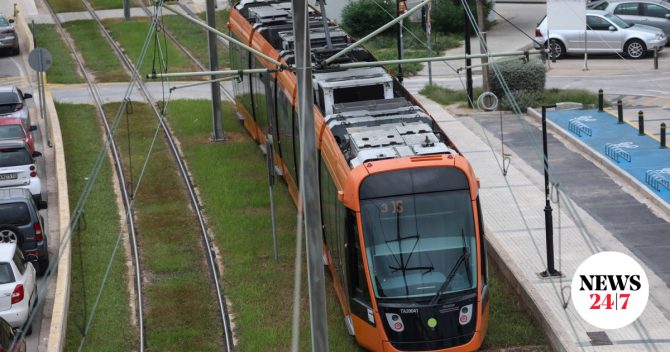Σε εφαρμογή από σήμερα το αναδιαμορφωμένο πρόγραμμα δρομολογίων του Τραμ