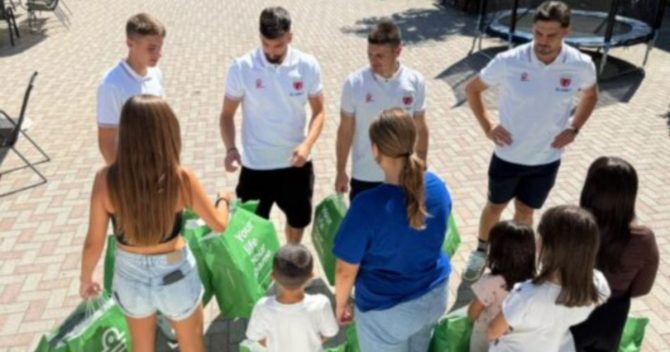 Βόλος: Παίκτες της ομάδας επισκέφτηκαν το Ορφανοτροφείο της πόλης