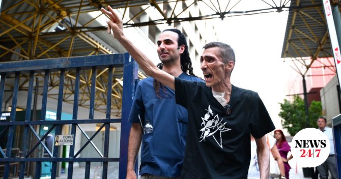 Τα Προσφυγικά υποδέχτηκαν τον Αριστοτέλη Χαντζή, μετά από 73 ημέρες νοσηλείας