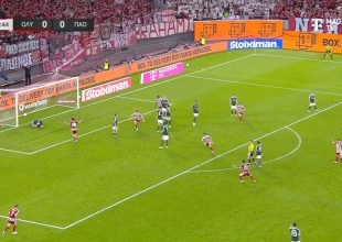 Ολυμπιακός – Παναθηναϊκός: Το 1-0 με τον Ρέτσο (VID)