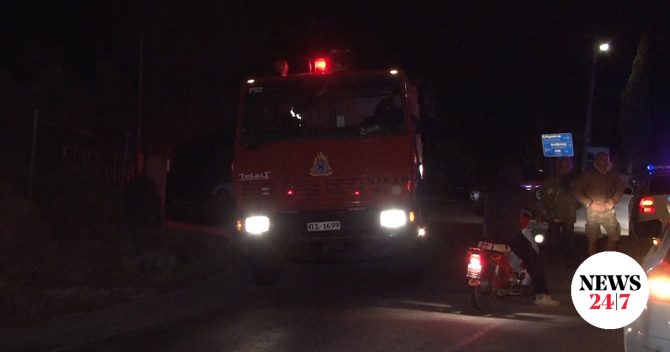Φωτιά σε εταιρεία ανακύκλωσης στα Διαβατά – Πυκνός καπνός σκέπασε τη Θεσσαλονίκη