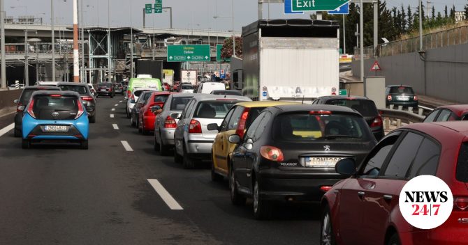 Έμφραγμα στους δρόμους: Καραμπόλα στον Κηφισό – Τροχαία ατυχήματα σε Λεωφόρο Αθηνών και Αττική Οδό