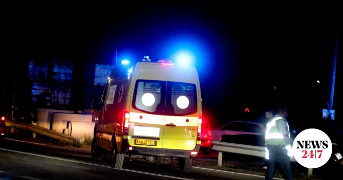 Θεσσαλονίκη: Δύο τραυματίες σε τροχαίο με μοτοσυκλέτα μετά από καταδίωξη