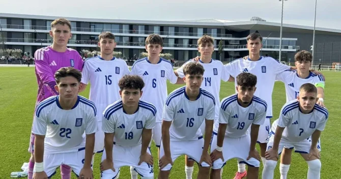 Αυστρία Κ16 – Ελλάδα Κ16 4-0: Ήττα για την Εθνική σε φιλικό τουρνουά στη Γερμανία