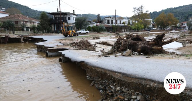 Πήλιο: Σαρωτικό το πέρασμα της κακοκαιρίας – Χείμαρροι, ζημιές και χωριά χωρίς νερό