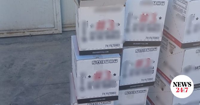 Έφοδος της ΑΑΔΕ σε πάρκινγκ στον Ασπρόπυργο – 4 συλλήψεις για μεγάλο κύκλωμα λαθρεμπορίου
