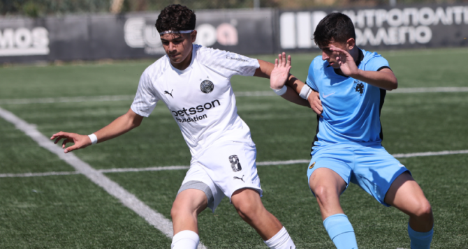 Ισόπαλη 1-1 η Κ15 της ΑΕΚ με τον ΟΦΗ στο Ηράκλειο Ισόπαλη 1-1 η Κ15 της ΑΕΚ με τον ΟΦΗ στο Ηράκλειο