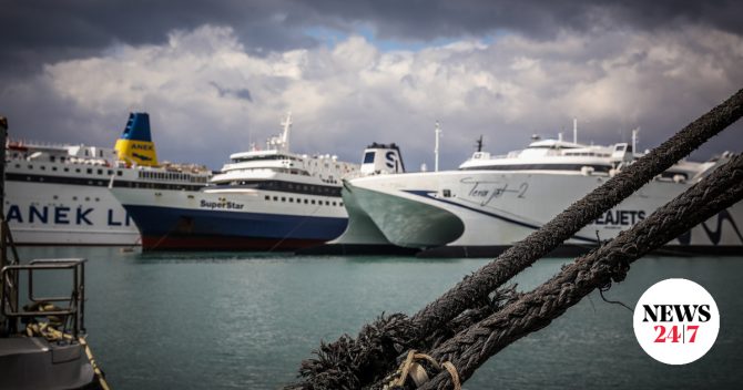 Απαγορευτικό απόπλου σε Πειραιά και Λαύριο – Έως 10 μποφόρ οι άνεμοι στο Αιγαίο