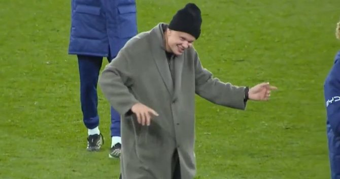 Χάλαντ: Το χορευτικό σόου του Νορβηγού στο φινάλε του Μάντσεστερ Σίτι