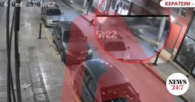 Βίντεο: Η στιγμή του θανατηφόρου τροχαίου με θύμα έναν 30χρονο στο Κερατσίνι