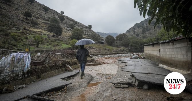 Κρήτη: Ενεργοποιήθηκε η Υπηρεσία Copernicus για τα πλημμυρικά φαινόμενα