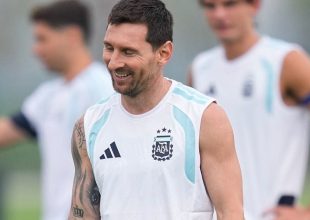 Μέσι: Η φωτογραφία από την τελευταία προπόνησή του με την Αργεντινή πριν από το μεγάλο αντίο