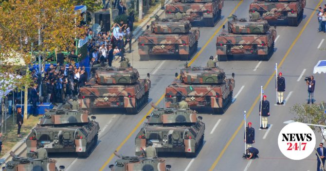 Θεσσαλονίκη: Με τη μεγάλη στρατιωτική παρέλαση κορυφώνονται οι εορταστικές εκδηλώσεις