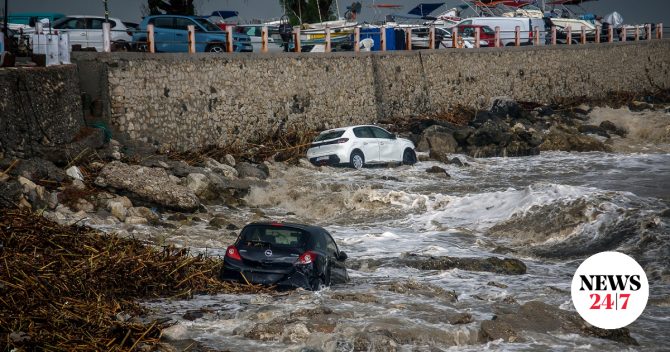 Κακοκαιρία: Σαρωτικό πέρασμα με έναν νεκρό στη Ρόδο και καταστροφές σε Εύβοια και Σποράδες