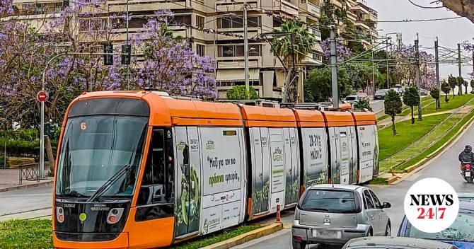 Τραμ: Κυκλοφοριακές ρυθμίσεις την Κυριακή λόγω διεξαγωγής αγώνων δρόμου