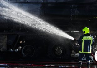 Ασπρόπυργος: Συναγερμός για διαρροή προπανίου από βυτιοφόρο