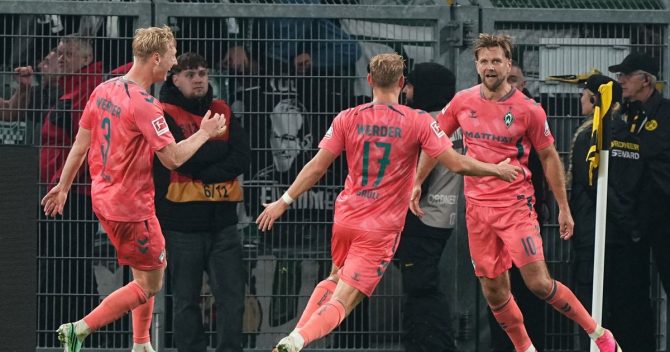 Ντόρτμουντ – Βέρντερ Βρέμης 2-2: Ο Καρέτσας έδωσε πνοή, η Ντόρτμουντ όμως έκανε χαρακίρι – Τρελό comeback η Βέρντερ με δύο γκολ μετά το 87′
